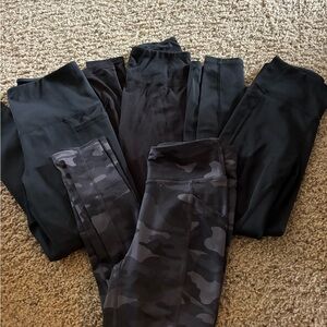 Victoria's Secret Black and Camouflage Leggings